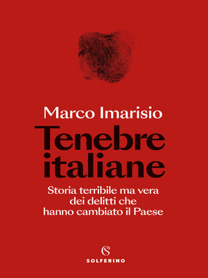 cover image of Tenebre italiane